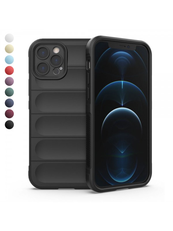 iPhone 12 Pro Max Kılıf Optimum Lens Çerçeveli Silikon Kapak