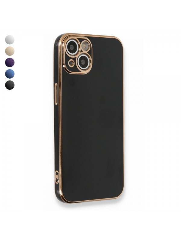 iPhone 13 Kılıf Luxury Seri Kamera Korumalı Silikon Kapak