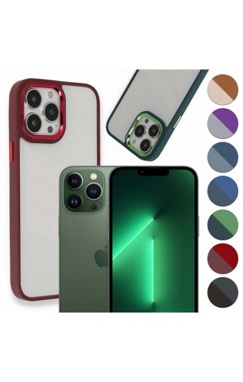 iPhone 13 Pro Kılıf Luna Lens Kamera Çerçeveli Silikon Kapak…