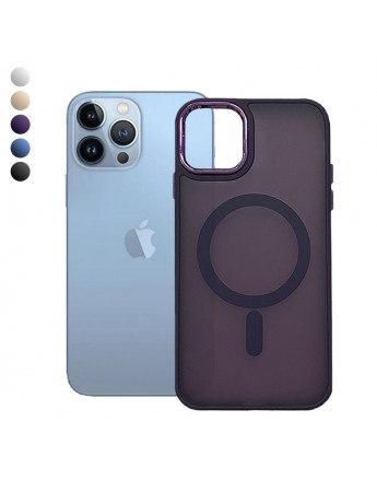 iPhone 13 Pro Max Kılıf FreyaX Seri Magsafe Özellikli Silikon Kapak