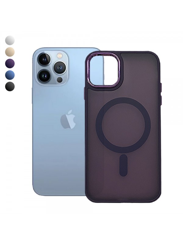 iPhone 13 Pro Max Kılıf FreyaX Seri Magsafe Özellikli Silikon Kapak