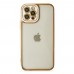 iPhone 13 Pro Max Kılıf Lazer Lens Kamera Çerçeveli Kapak