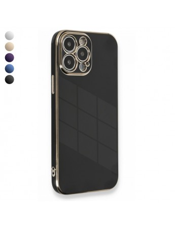 iPhone 13 Pro Max Kılıf Luxury Seri Kamera Korumalı Silikon Kapak