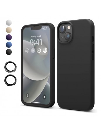 iPhone 14 Kılıf Kamera Lensli Lansman Silikon Kapak