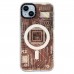 iPhone 14 Kılıf Magsafe Özellikli Infinity Desenli Silikon Kapak