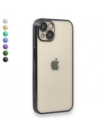 iPhone 14 Plus Kılıf Razer Lens Çerçeveli Silikon Kapak
