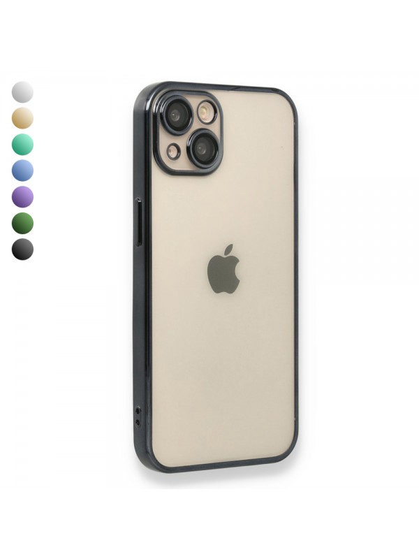 iPhone 14 Plus Kılıf Razer Lens Çerçeveli Silikon Kapak