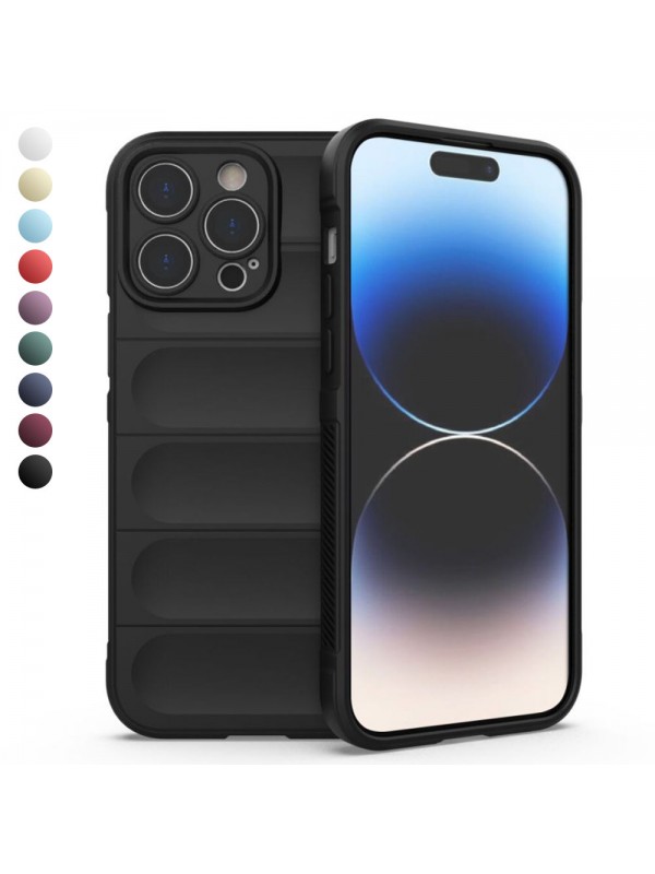 iPhone 14 Pro Kılıf Optimum Lens Çerçeveli Silikon Kapak