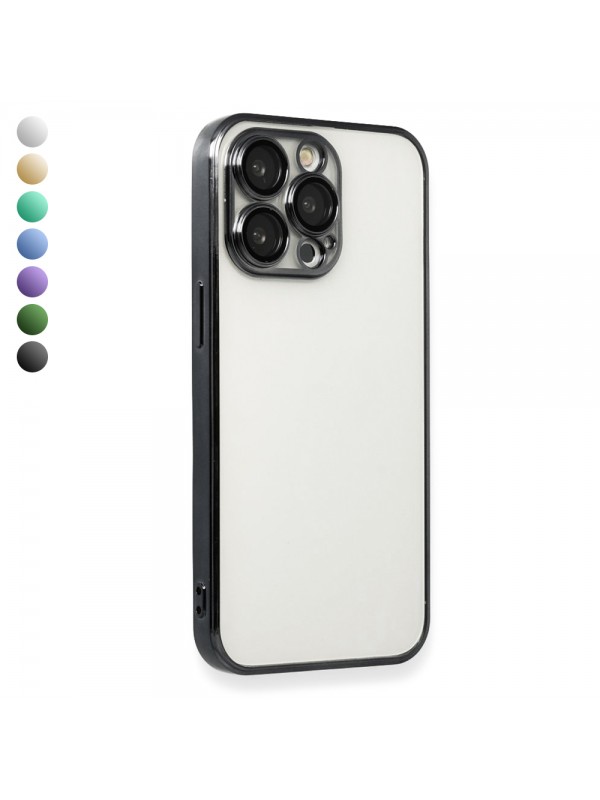 iPhone 14 Pro Kılıf Razer Lens Çerçeveli Silikon Kapak