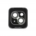 iPhone 15 / iPhone 15 Plus PVD Metal Kamera Lens Koruyucu 2li Set