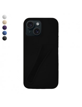 iPhone 15 Kılıf Lips Seri Silikon Kapak Lip Gloss Uyumlu