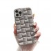 iPhone 15 Pro Kılıf Roof 3D Örgü Desen Silikon Kapak