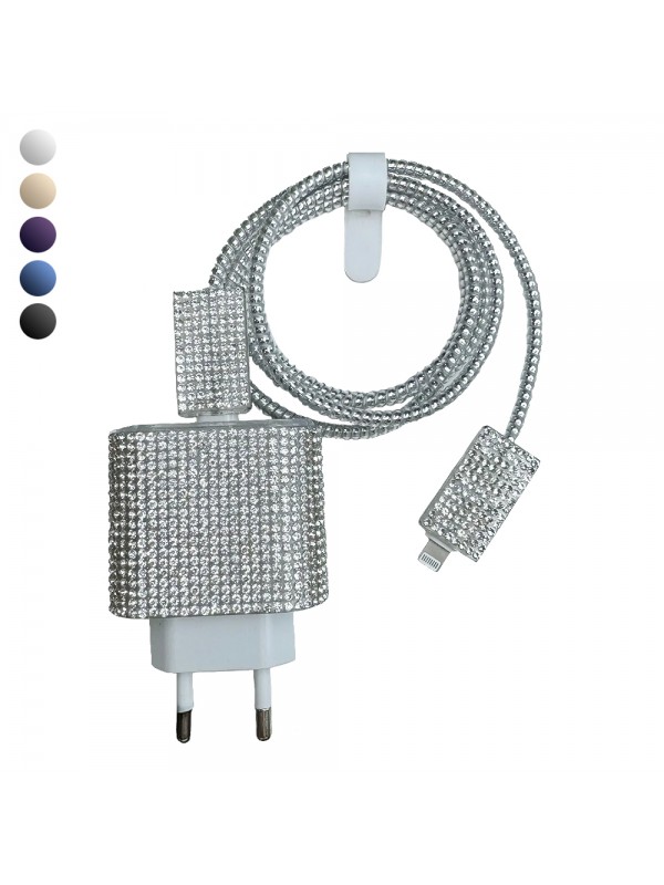iPhone 18/20W Adaptör Uyumlu Kablo ve Şarj Başlık Koruyucu 4lü Se…