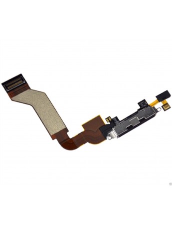 iPhone 4s Şarj Soketi Filmli Orj - Siyah