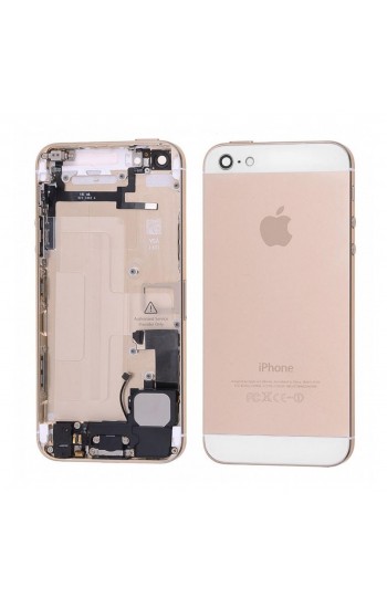 iPhone 5G Kasa Kapak Dolu - Gold…