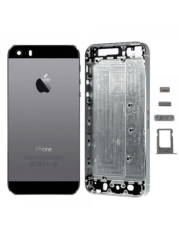 iPhone 5s Kasa Kapak Dolu - Siyah