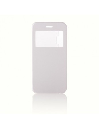iPhone 6 / 6s Yan Kapaklı TPU Kılıf Beyaz