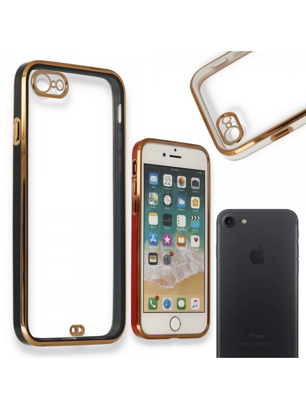 iPhone 7 / 8 Kılıf Liva Lazer Silikon Kapak
