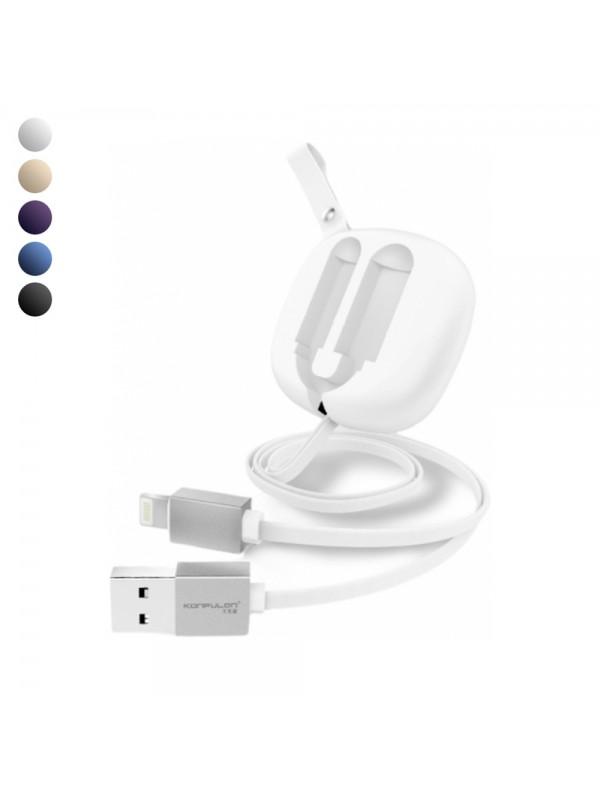 Konfulon S80 Lightning 2A 1m Makaralı Kutu Şarj Kablosu…