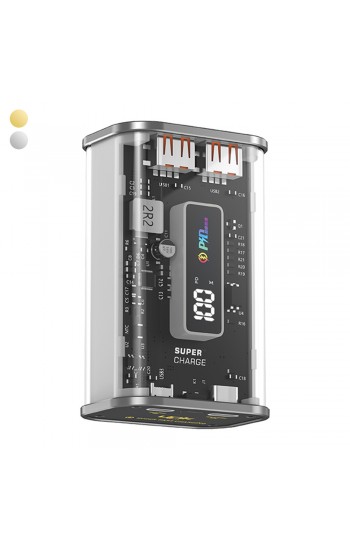 LinkTech C122 10000 mAh PD 22.5W Şeffaf Tasarım Powerbank…