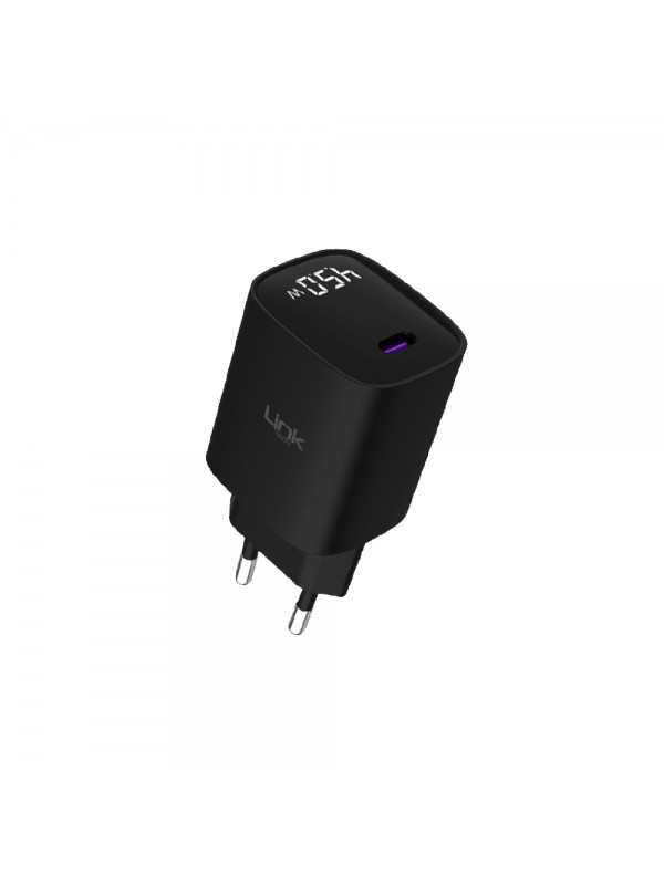 LinkTech G851 Premium 45W PD GaN3 USB-C Şarj Adaptörü…