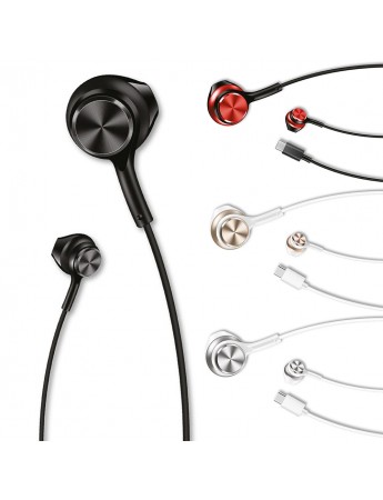 LinkTech H75 Type-C Stereo Kulak İçi Kablolu Kulaklık
