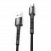 LinkTech K551 Micro USB Metal Başlı Data/Şarj Kablosu 3A 1mt