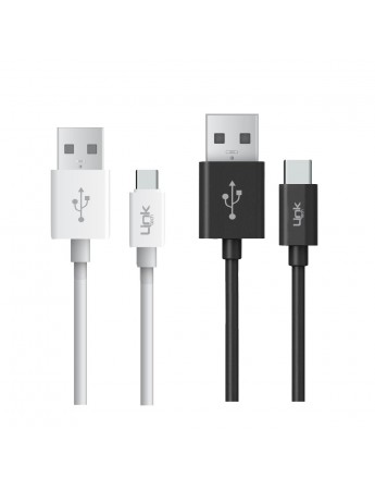 LinkTech K560 Type-C Şarj ve Data Kablosu 2.4A 1.2mt