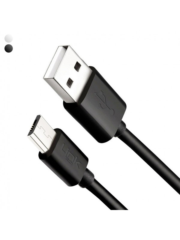 Linktech K565 Strong Micro USB Data/Şarj Kablosu 2.4A 30cm…
