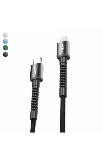 LinkTech K599 Type-C/Lightning Data/Şarj Kablosu PD 27W 3A 1mt…