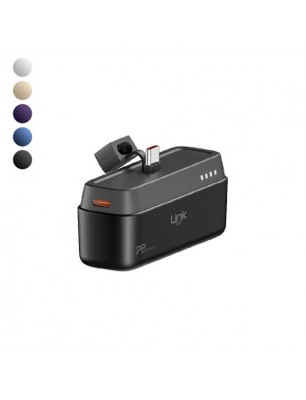 LinkTech MC05 5000 mAh PD Type-C Dock Stant Hızlı Mini Powerbank