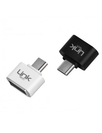 LinkTech O185 USB to Micro USB Çevirici OTG Flash Drive Metal Adaptör