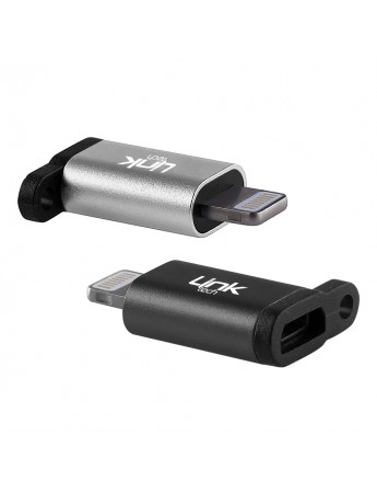 LinkTech O189 Micro USB to Lightning Dönüştürücü Metal Adaptör