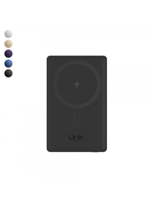 LinkTech WP15 Premium 5000 mAh 15W Kablosuz Şarj Powerbank…