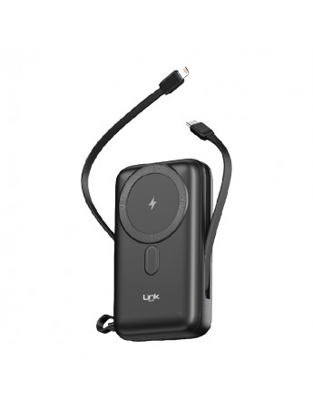 LinkTech WP28 Premium 20000 mAh 15W Kablosuz Şarj Powerbank