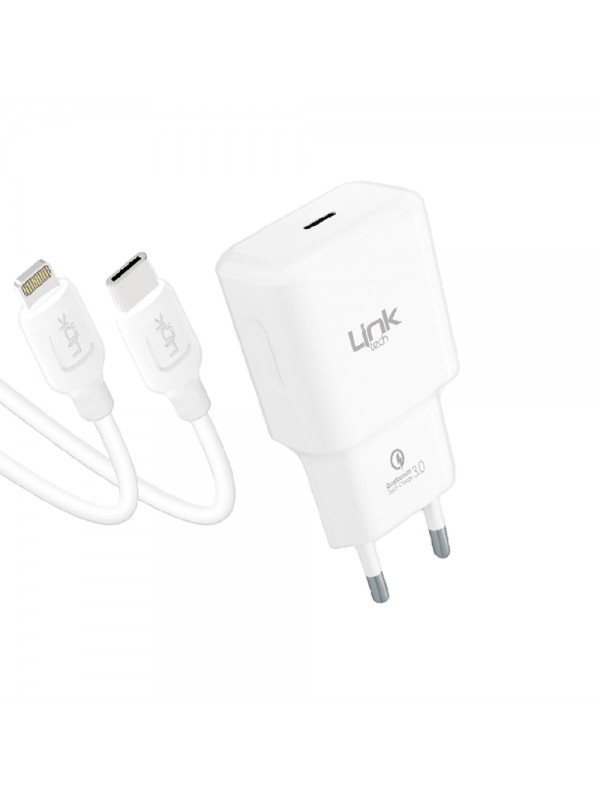 LinkTech T456e Eco PD20W Type-C to Lightning Kablolu Şarj Aleti Set…