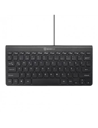 MICROPACK K2208-STL Office Mini Ultra Slim Kablolu Türkçe Q Klavye