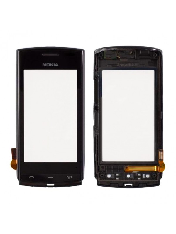 Nokia N500 Dokunmatik Lens Ön Panel Orijinal - Siyah…