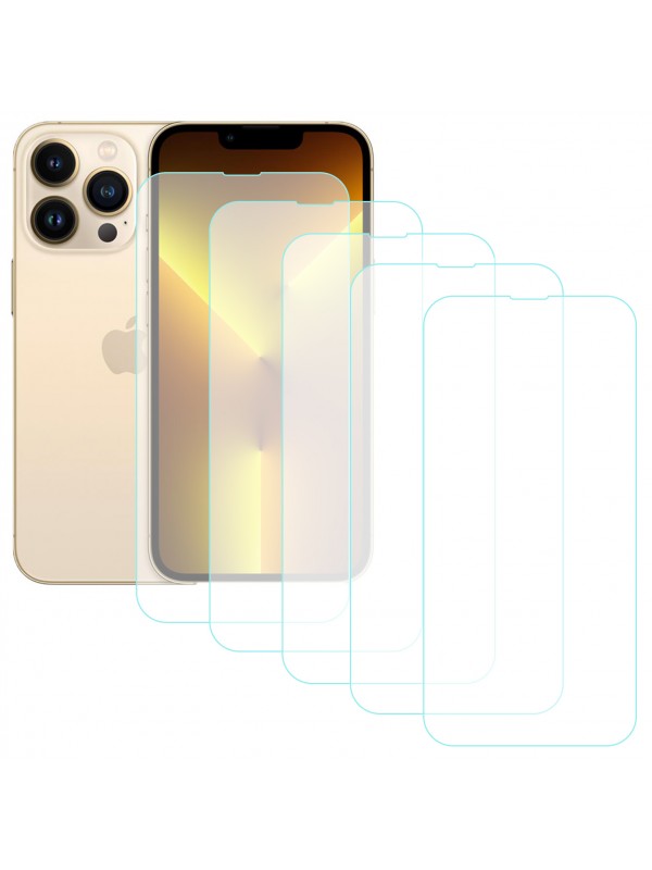 Notech iPhone 13 Pro Max Temperli Cam Ekran Koruyucu 5li Eko Paket