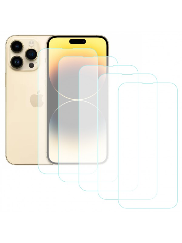 Notech iPhone 14 Pro Temperli Cam Ekran Koruyucu 5li Eko Paket