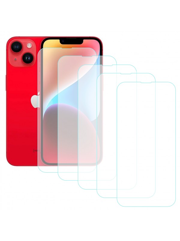 Notech iPhone 14 Temperli Cam Ekran Koruyucu 5li Eko Paket