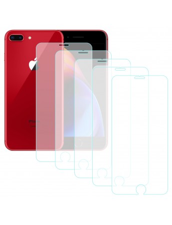 Notech iPhone 7 Plus / 8 Plus Temperli Cam Ekran Koruyucu 5li Eko Paket