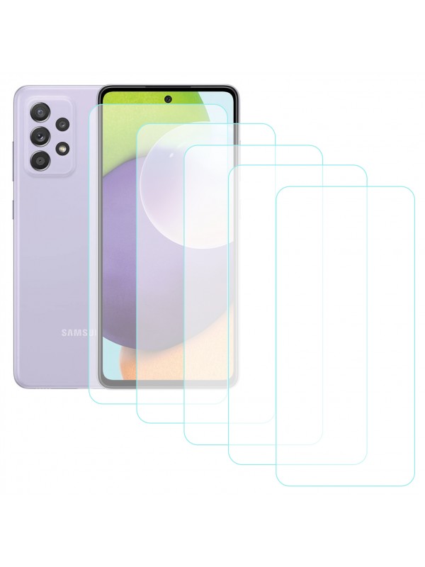 Notech Samsung Galaxy A52 / A52s 5G Temperli Cam Ekran Koruyucu 5li Eko Paket