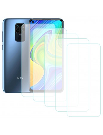 Notech Xiaomi Redmi Note 9 Temperli Cam Ekran Koruyucu 5li Eko Paket