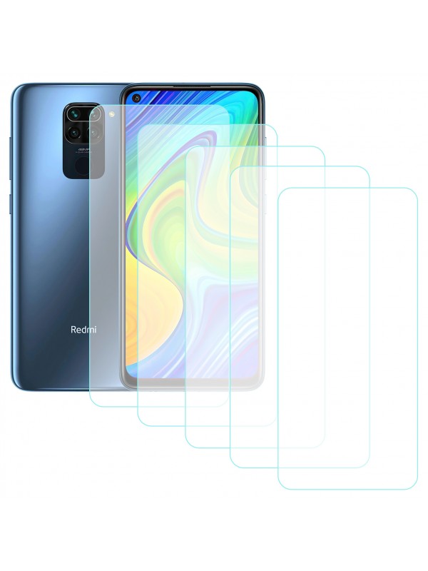 Notech Xiaomi Redmi Note 9 Temperli Cam Ekran Koruyucu 5li Eko Paket