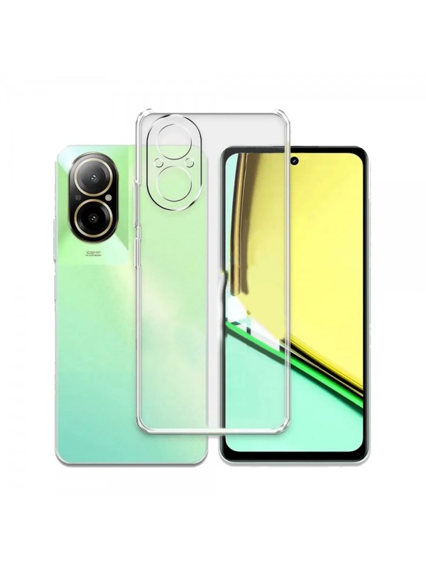 Realme 12 Lite Kılıf Kamera Korumalı Silikon Şeffaf Arka Kapak…