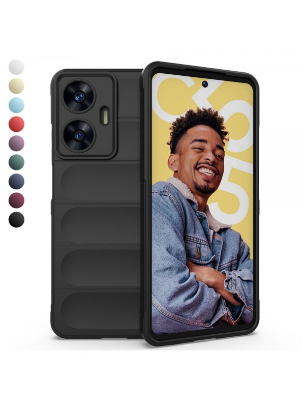 Realme C55 Kılıf Optimum Lens Çerçeveli Silikon Kapak…