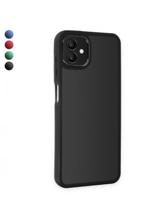 Samsung Galaxy A04 Kılıf Freya Lazer Lens Kamera Çerçeveli Silikon Kapak