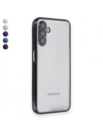 Samsung Galaxy A04s Kılıf Razer Lens Çerçeveli Silikon Kapak