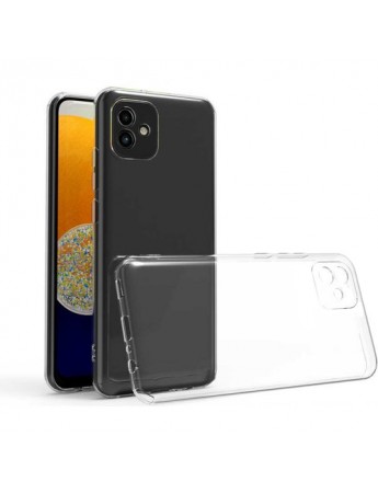 Samsung Galaxy A05 Kılıf Kamera Korumalı Silikon Şeffaf Arka Kapak